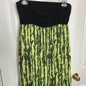 FOX strapless dress with pockets size L